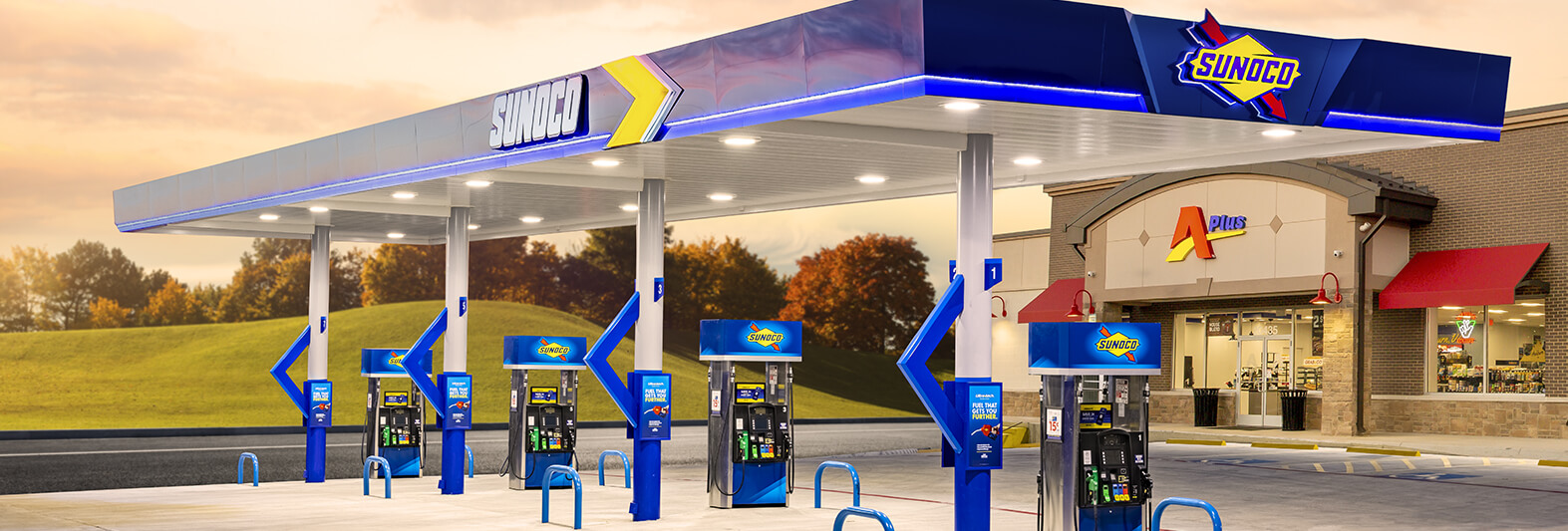 New & Operating Gas Station Real Estate Sunoco LP